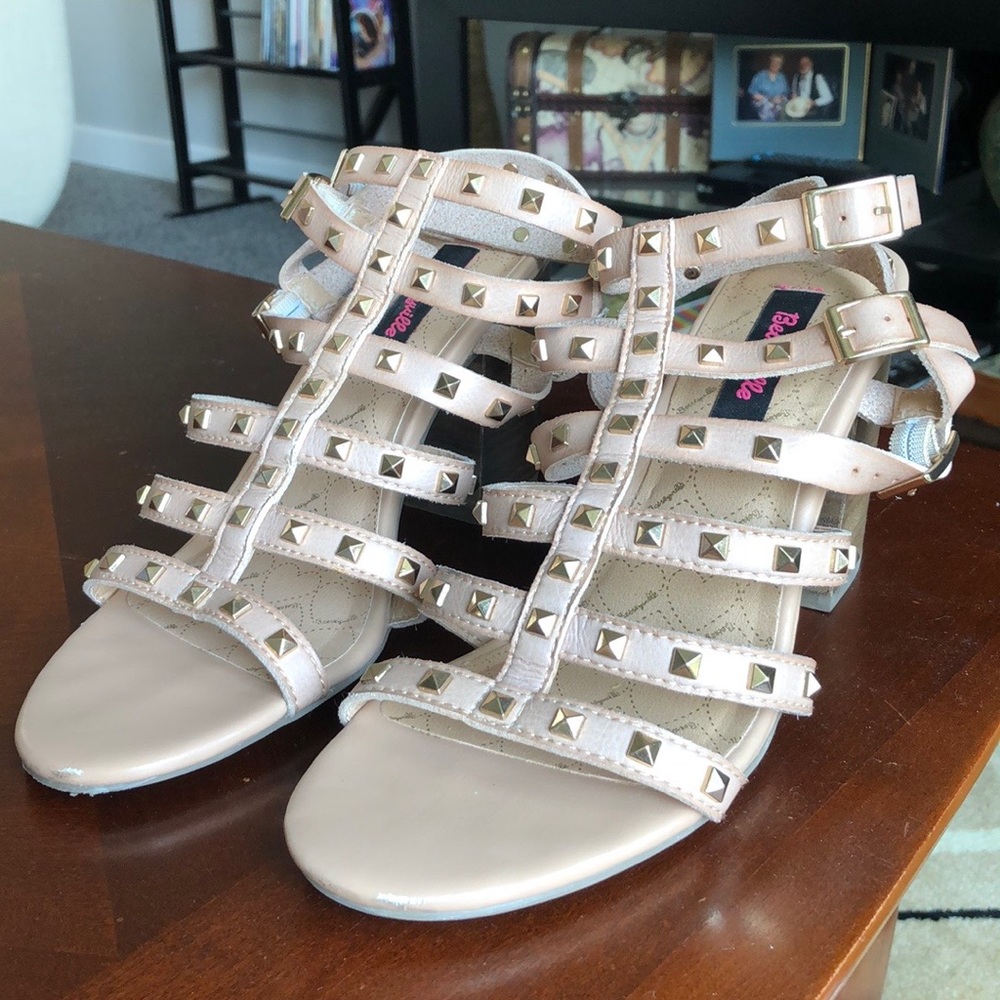 Gladiator studded sandals